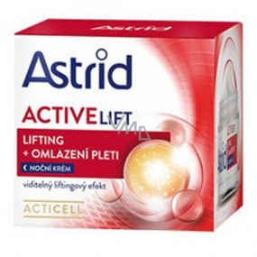 Astrid Active Lift OF20 liftingový omladzujúci nočný krém pre zrelú pleť 50 ml