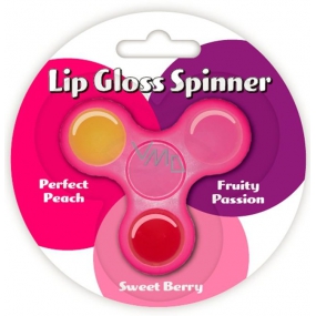 2K Lip Gloss Spinner Perfect Peach, Fruity Passion, Sweet Berry lesky na pery 3 x 0,8 g