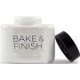 Makeup Revolution Bake and Finish Powder zmatňujúci púder transparentný 35 g