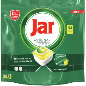 Jar Original All in One Lemon kapsule do umývačky riadu 92 kusov