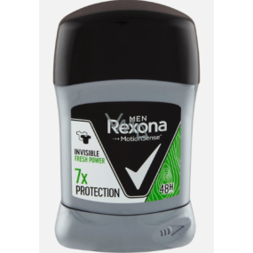 Rexona Men Motionsense Invisible Fresh Power tuhý antiperspirant stick s 48-hodinovým účinkom 50 ml