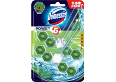 Domestos Power 5 Pine Wc tuhý blok 2 x 55 g