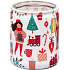 Vonná sviečka Bolsius Christmas Fair v skle 68 x 80 mm, čas horenia 23 hodín