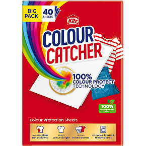 K2R Colour Catcher pracie obrúsky proti obarveniu prádla, 40 ks