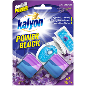 Kalyon Double Power Lavender WC tablety na splachovanie nádržky 2 x 50 g