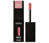 Gabriella Salvete Matte Lips Dlhotrvajúci matný tekutý rúž 107 Nude Souffle 4,5 ml