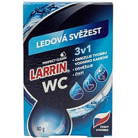 Larrin 3v1 Ľadová sviežosť WC záves s náplňou, 40 g