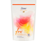 Dove Glow kúpeľová soľ s vôňou červeného pomaranča a rebarbory 400 g