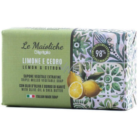 Iteritalia Citron rastlinné toaletné mydlo 175 g