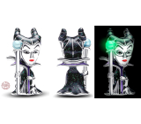 Charm Striebro 925 Disney Šípková Ruženka Zloba, luminózny korálik na náramok rozprávka