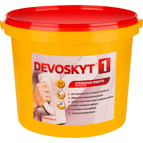 Devoskyt hrubost 1, stierková hmota do interiéru, 5 kg Devoskyt hrubost 1, stierková hmota do interiéru, 5 kg