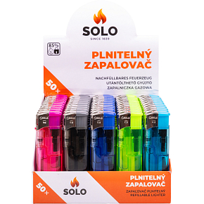 Solo Priezo plniteľný zapaľovač Solo Priezo plniteľný zapaľovač