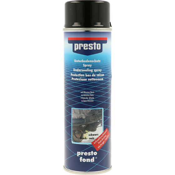 Motip 306017 Presto UBS Bitumen ochrana podvozku a karoserie, čierny, 500 ml