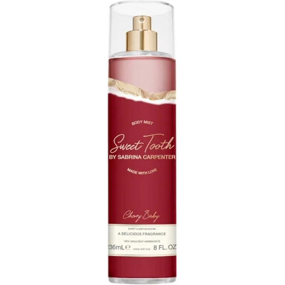 Sabrina Carpenter telový sprej Cherry Baby 236ml