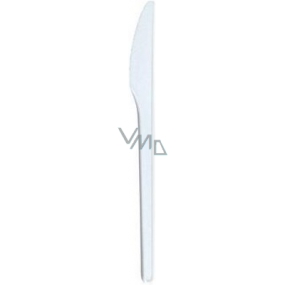 Alvarak Plastový nôž biely 17 cm 10 kusov