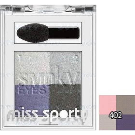 Miss Sporty Studio Colour Smoky Quattro očné tiene 402 Green Eyes 2,2 g