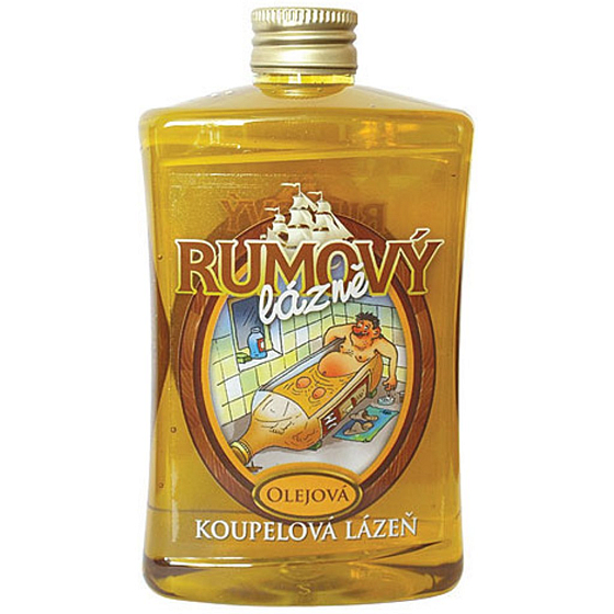 Bohemia Gifts Rumová kozmetika Olejová kúpeľ s vôňou rumu 300 ml