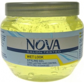 Nova Wet Look tvarovací gél na vlasy 250 ml
