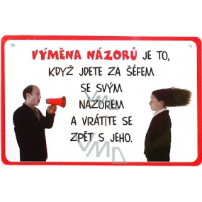 Nekupto Humor po Česku humorná ceduľka 15 x 10 cm 1 kus