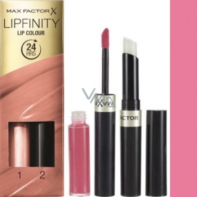 Max Factor Lipfinity Lip Colour rúž a lesk 022 Forever Lolita 2,3 ml a 1,9 g