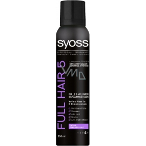 Syoss Full Hair 5 objem a plnosť účesu penové tužidlo 250 ml