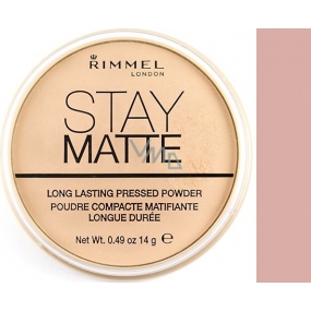 Rimmel London Stay Matte Powder púder 002 Pink Blossom 14 g
