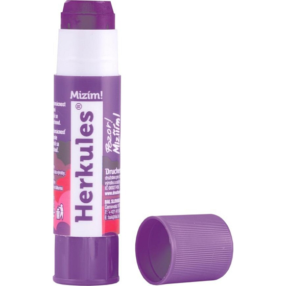 Herkules Miznúca lepiaca tyčinka s miznúcou farbou 8 g