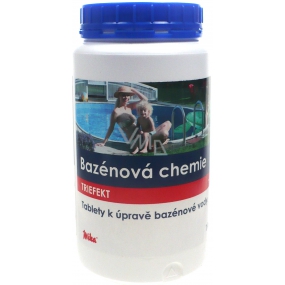 Mika Bazénová chémia Triefekt tablety k úprave bazénovej vody 1 kg