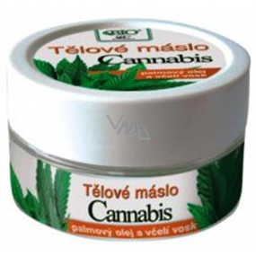 Bion Cosmetics Cannabis telové maslo s palmovým olejom a včelím voskom 150 ml