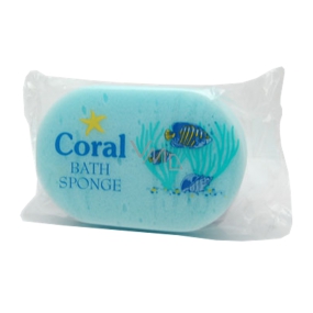 Coral Bath Sponge kúpeľová huba rôzne farby 15 x 10 x 5 cm