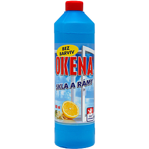 Hlubna Okena skla a rámy, bez farbív, vôňa citrónu, 500 ml