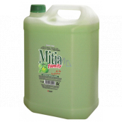 Mitia Family Green Apple tekuté mydlo náhradná náplň 5 l