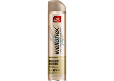 Wella Wellaflex Brilliant Colors silné spevnenie lak na vlasy pre farbené vlasy 250 ml