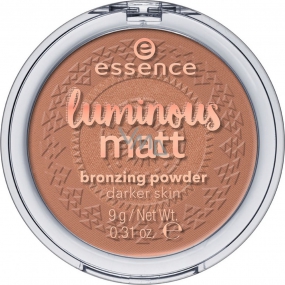 Essence Luminous Matt Bronzing Powder bronzový púder 02 Sunglow 9 g