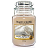 Yankee Candle Warm Cashmere - Hrejivý kašmír vonná sviečka Classic veľká sklo 623 g