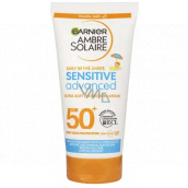 Garnier Ambre Solaire Baby Sensitive Advanced SPF50 opaľovací krém pre deti 50 ml