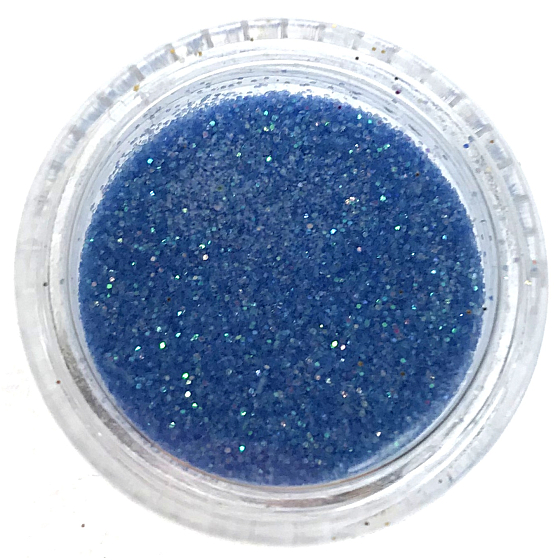 Professional Ozdoby na nechty glitter modrý 132