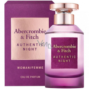 Abercrombie & Fitch Authentic Night Woman toaletná voda pre ženy 50 ml