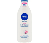 Nivea Rose Touch telové mlieko pre normálnu až suchú pokožku 400 ml
