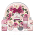 Baylis & Harding Rose, poppy & vanilla prací gél 300 ml + sprchový krém 300 ml + krém na ruky 130 ml + telové maslo 100 ml + soľ do kúpeľa 100 g, kozmetická sada pre ženy