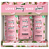 Love Beauty & Planet Murumur Butter and Rose sprchový gél 400 ml + telové mlieko 400 ml + textilná maska na tvár 21 ml, kozmetická sada pre ženy