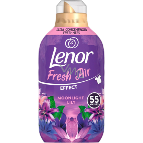 Lenor Fresh Air Effect Moonlight Lily koncentrovaný zmäkčovač tkanín 55 dávok 770 ml