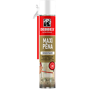 Den Braven Maxi trubičková nízkoexpanzná montážna pena, 500 ml