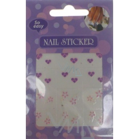 Absolute Cosmetics Nail Sticker samolepiace obtlačky na nehty1 arch