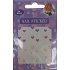 Absolute Cosmetics Nail Sticker samolepiace obtlačky na nehty1 arch