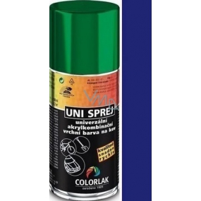 Colorlak Uni univerzálna akrylkombinační farba sprej C4625 Modrá námornej 160 ml