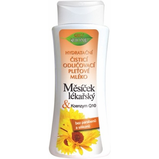 Bione Cosmetics Nechtík lekársky hydratačné čistiace odličovacie pleťové mlieko 255 ml