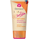 Dermacol Enja SunSlim Soft Scrub telový peeling na podporu opálenia 150 ml