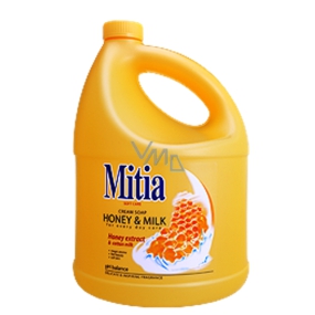 Mitia Honey & Milk tekuté mydlo 5 l