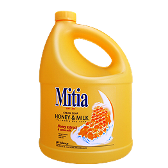 Mitia Honey & Milk tekuté mydlo 5 l